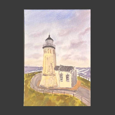 Lighthouse on the mountain