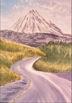 Camino a las montañas