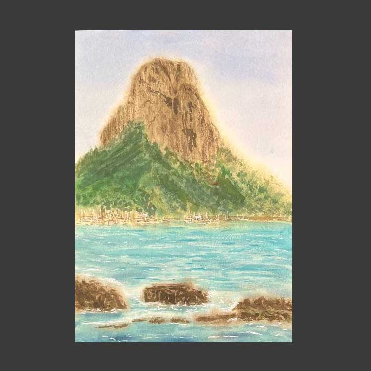 Гора и море