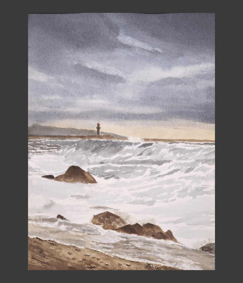 El faro de la tormenta