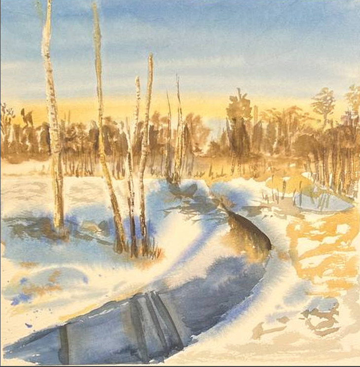 Зимняя тропинка